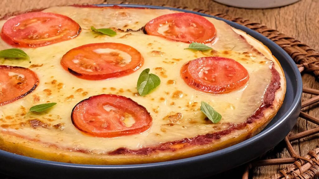Receita de Pizza de Liquidificador